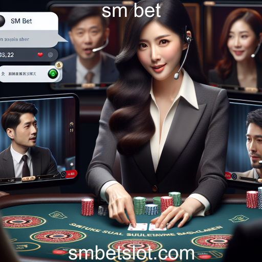 A Experiência Imersiva do Cassino Ao Vivo na SM Bet